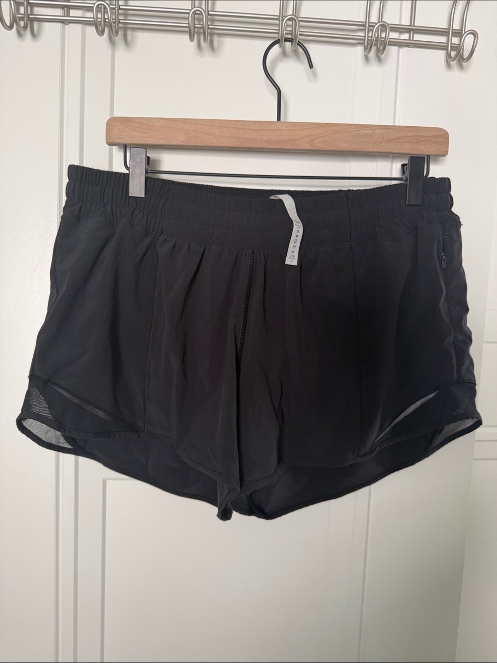 Lululemon Women's Black Athletic Running Shorts Size 10 Tall